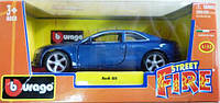 Модель машинки синий металлик Audi A5 Blue 1:32 Bburago OL32865