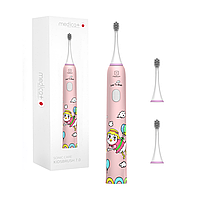 Звуковая зубная щетка MEDICA+ KidsBrush 7.0 PINK (Япония)