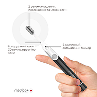 Звукова зубна щітка MEDICA+ ProBrush 7.0 Compact (Black), фото 6