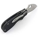 Кишеньковий ніж Spyderco Squeak N690Co Чорний, фото 7