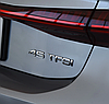 Емблема задня накліпка на кришку багажника 45 TFSI AUDI (Ауді) від 230 до 252 к.c. - Хром 182x22 mm, фото 9