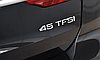 Емблема задня накліпка на кришку багажника 45 TFSI AUDI (Ауді) від 230 до 252 к.c. - Хром 182x22 mm, фото 8