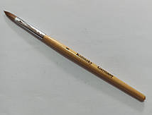 Пензель #8 Kolinsky Germany натуральний для акрилу, гелю, малювання