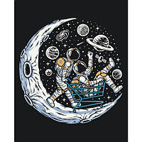 Картина по номерам Лунные герои Размер 40х50 см