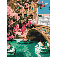 Картина по номерам Весенняя Венеция Размер 40х50 см