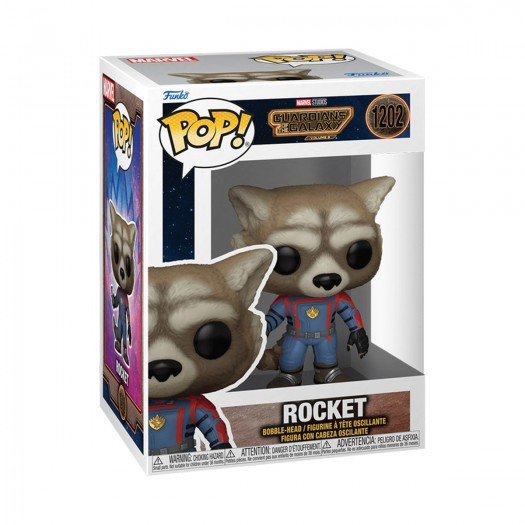 Ігрова фігурка Funko Pop! серії GOTG3 - Єнот Ракета, фото 1