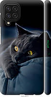 Чехол на Samsung Galaxy A22 A225F Дымчатый кот "825m-2270-70447"