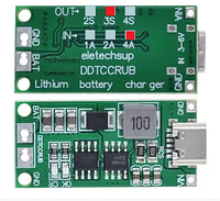 Зарядное устройство 3s 4а Type-C для Li-ion аккумуляторов 12,6V DDTCCRUB