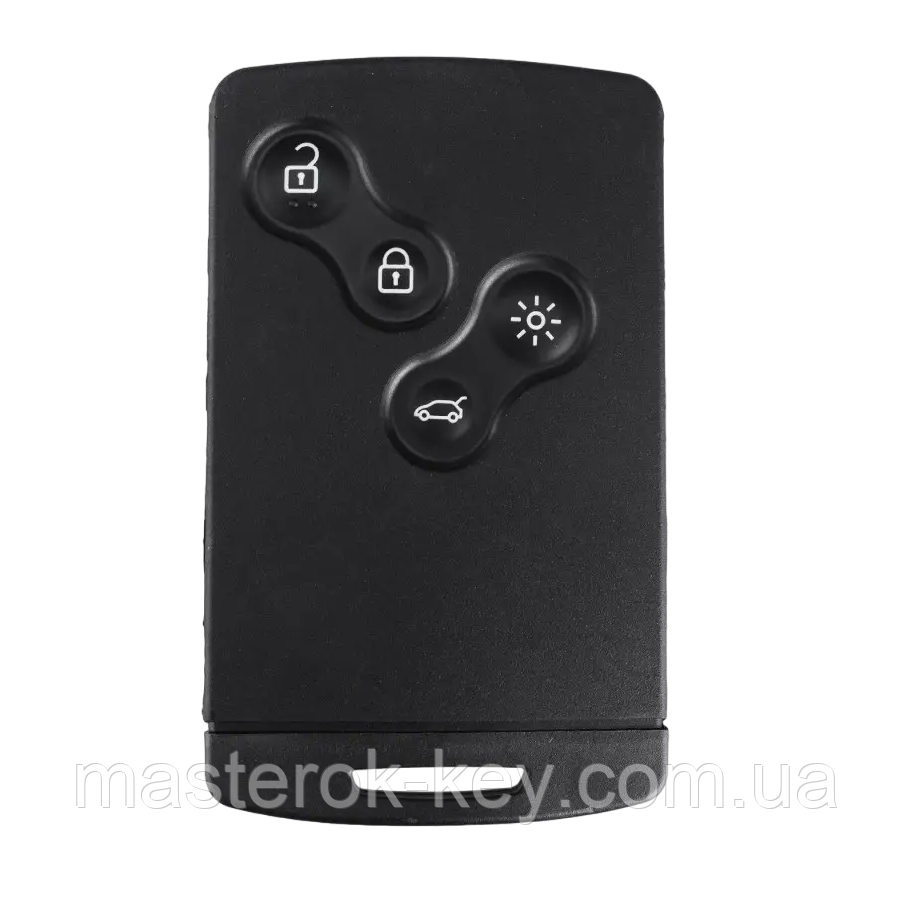 Корпус ключа-карти RENAULT Kereo 4 кнопки з лезом VA6