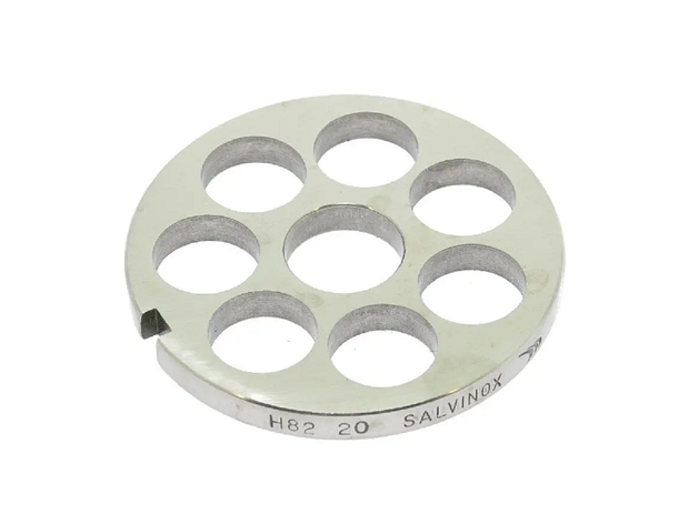 Решітка 20 мм H82 Unger для м'ясорубки Sirman, Fimar, Fama, Apach, Everest, Mainca, Kolbe, KT, EWT Inox та ін., фото 1