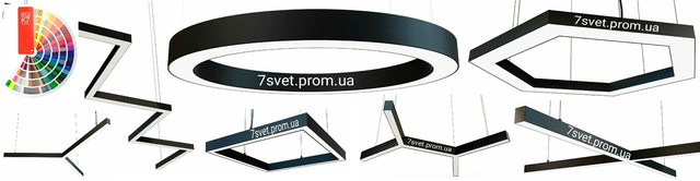 Изготовление Светильники под заказ из LED профиля