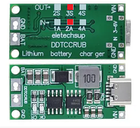 Зарядное устройство 3s 2а Type-C для Li-ion аккумуляторов 12,6V DDTCCRUB