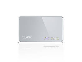 Комутатор локальної мережі TP-LINK TL-SF1008D (8- портовий) (B)-Б/В