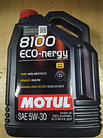 Моторна олива Motul 5w30 8100 Eco-nergy 5 л. (WSS M2C 913D/RN0700/STJLR.03.5003) 812306 — Франція