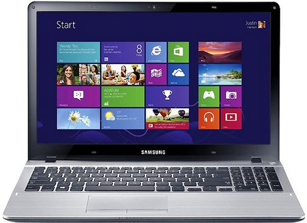 Ноутбук Samsung NP370R5E-A04SE-Intel Pentium 2117U-1.8GHz-6Gb-DDR3-750Gb-HDD-W15.6-Web-(B)-Б/В