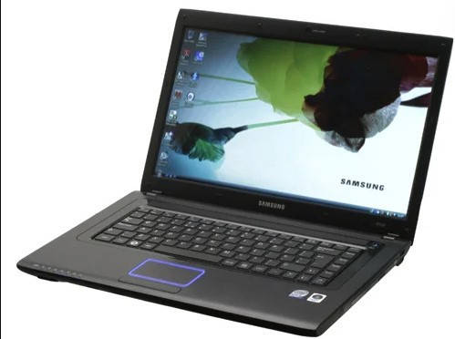 Ноутбук Samsung R522-Core 2 Duo T6500-2,10GHz-4Gb-DDR2-500Gb-HDD-W15,5-Web-DVD-RW-(B-)- Б/В, фото 2