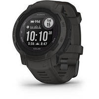 Смарт-годинник Garmin Instinct 2 Solar Graphite (010-02627-00/10)