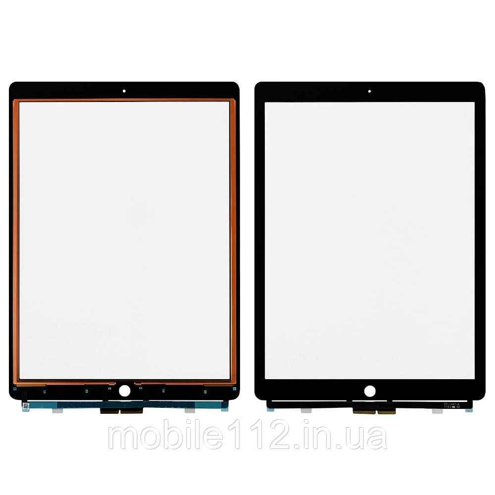 Сенсор (тачскрін) Apple iPad Pro 12.9 2015 чорний OCA Pro з плівкою