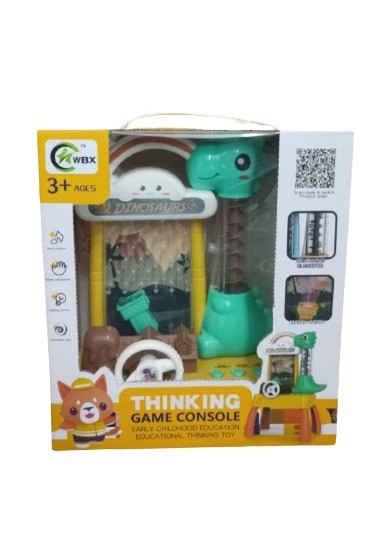 Ігровий автомат Динозавр wbx thinking game console, консольна гра Спіймай м'яч