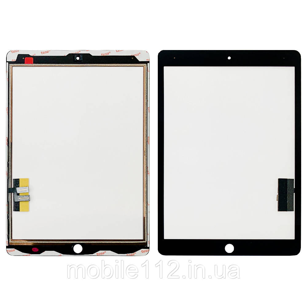 Сенсор (тачскрін) Apple iPad 10.2 2021 A2602, A2603, A2604, A2605, iPad 9 чорний OCA Pro