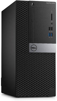 Системний блок Dell Optiplex 5050-Міні tower-Intel Core-i5-7500-3,40GHz-8Gb-DDR4-0Gb-HDD DVD-R-(B)-Б/В, фото 2