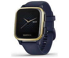 Смарт-годинник Garmin Venu Sq Music Edition Navy/Gold (010-02426-12/02)