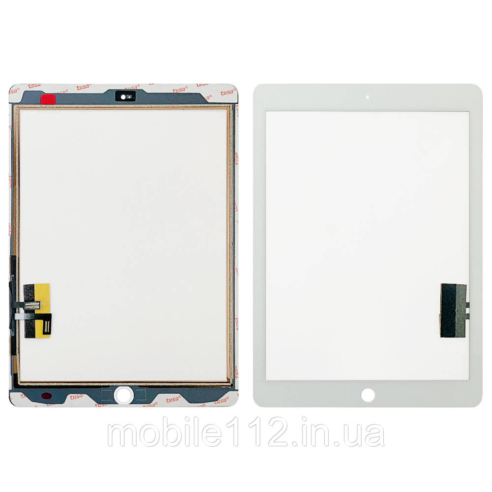 Сенсор (тачскрін) Apple iPad Air A1474, iPad 5 9.7 2017 білий OCA Pro