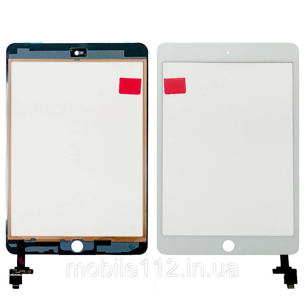 Сенсор (тачскрін) Apple iPad Mini 3 A1599 A1600 білий OCA Pro