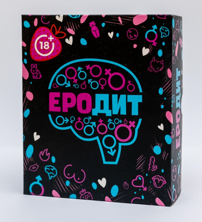 Настільна гра для компанії карткова настільна настільна «Еродит» для дорослих 18+ для вечірки