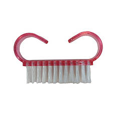 Щітка для видалення пилу з нігтів, 2шт, Рожева