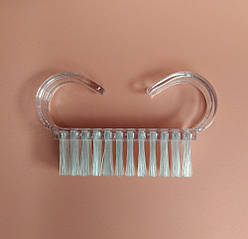 Щітка для видалення пилу з нігтів, 2шт, Біла