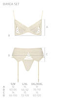 Комплект спідньої білизни Avanua Bianca Set Ecru, фото 5
