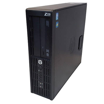 Системний блок HP Z220 Workstation-SSF-Intel Xeon E3-1245 -3,4GHz-8Gb-DDR3-0Gb-HDD-DVD-RW- Б/В, фото 2