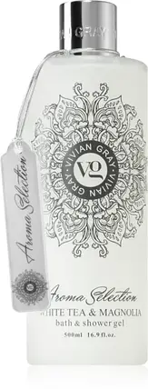 Гель для душа Vivian Gray Aroma Selection White Tea & Magnolia 500мл, фото 2