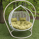 Підвісна гойдалка садова для двох Галант Kompred uk001/3 Лоза, фото 4