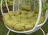 Підвісна гойдалка садова для двох Галант Kompred uk001/3 Лоза, фото 8