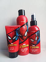 Набір Marvel Spiderman для хлопчиків: туалетна вода, гель-шампунь і гель для укладки волосся