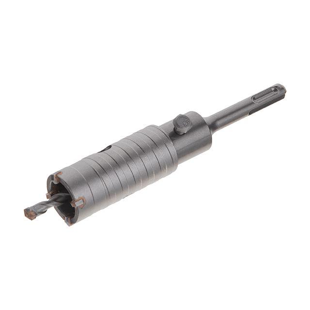 Комплект: свердло корончасте для бетону 32 мм+Перехідник SDS Plus 100 мм INTERTOOL SD-7032