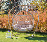 Підвісна гойдалка кокон для двох Галант Kompred uk001/6 верба, фото 4