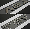 Емблема наклейка V6T Audi (Ауді) - Хром 85x18 mm, фото 6