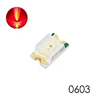 Светодиод SMD 0603 красный HT19-2132SURC