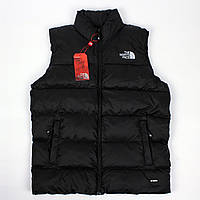 Жилетка The North Face (NUPTSE), колір чорний, різні розміри