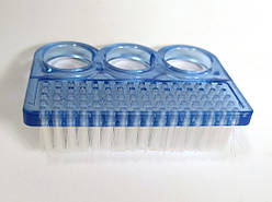 Щітка для видалення пилу з нігтів, Синя