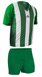 Футбольна Форма Practic Полосата Зелено-Біла - ХL ( 170-190см)