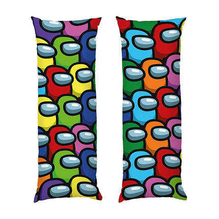 Дакімакура подушка-обіймашка «Among Us. Colored Characters», фото 1