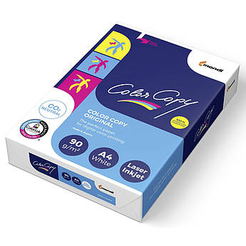 Папір офісний А4, 90 г/м2, 500 аркушів Mondi Color Copy