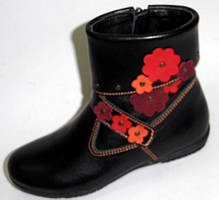 Демісезонні шкіряні черевички для дівчаток тм Irbis Україна, розміри 27(18.0см)