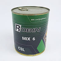 Зерновой микс добавка в прикормку Robin Mix-6 (CSL) 900мл консервированная смесь зёрен