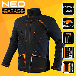 Куртка робоча Neo Garage, розмір XXXL/58 (81-207-XXXL)