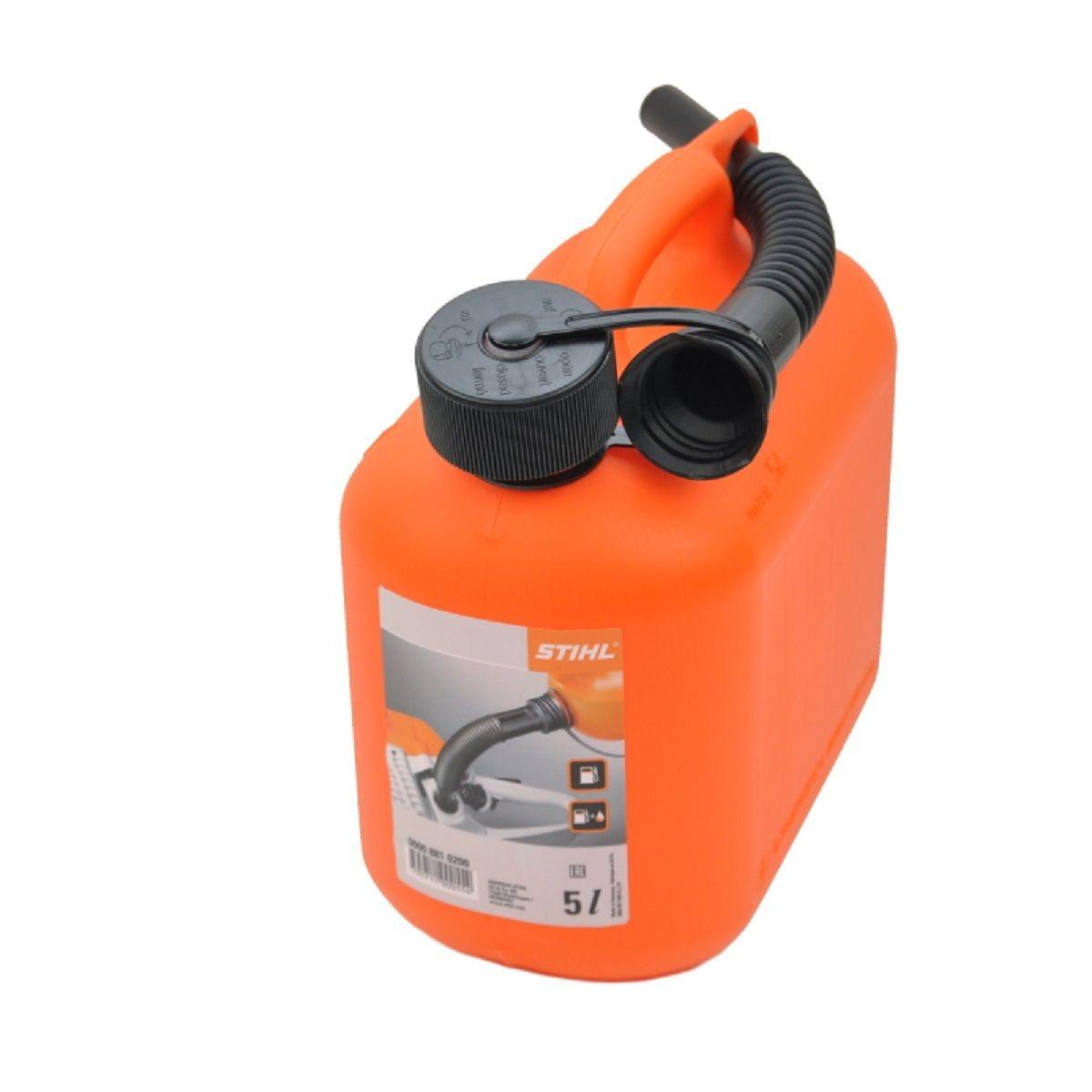 Каністра Stihl для бензину 5 л. (Помаранчева), фото 1